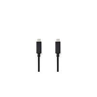 NEDIS Kabel NEDIS USB-C - USB-C 2m svart