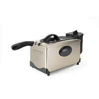 BLACK+DECKER Deep Fryer 3L Brushed