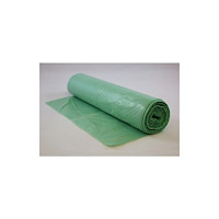 No Brand Papperskorgspåse LLD/LD 30L grön 25/rl