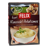 Felix Klassiskt Potatismos 6 portioner 220 g