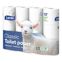 Lambi Lambi Toalettpapper Classic 12-pack
