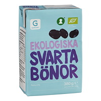 GARANT EKO Svarta bönor 380 g EKO