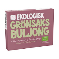 GARANT EKO Grönsaksbuljong 6-pack EKO
