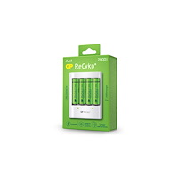 GP Batteries GP-batterier ReCyko+ 4 x AA uppladdningsbara batterier 2000...