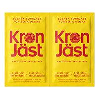KronJäst Torrjäst Söta Degar 2 x 14 g