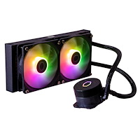 Cooler Master Cooler Master MasterLiquid 240L Core ARGB Processor Vätskekylningskit 12 cm Svart