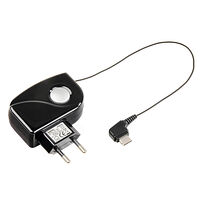 Hama Laddare 220V MicroUSB Rollup Svart