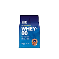 STAR NUTRITION Whey-80 Salted Caramel 1 kg
