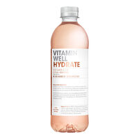 Vitamin Well Hydrate Rabarber & Jordgubb 50 ml