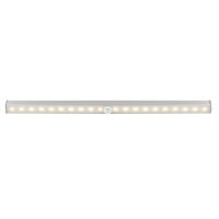 Goobay goobay - belysning under skåp - LED - 2.2 W - varmt vitt ljus - 3000 K - silver