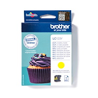 Brother Brother LC123Y bläckpatroner 1 styck Original Gul