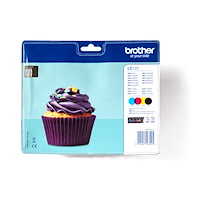 Brother Brother LC-123 bläckpatroner 1 styck Original Svart, Cyan, Magenta, Gul