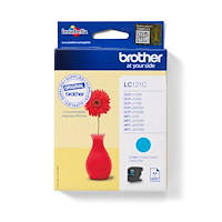 Brother Brother LC121C bläckpatroner 1 styck Original Cyan