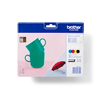 Brother Brother LC227XLVALBPDR bläckpatroner 4 styck Original Svart, Cyan, Magenta, Gul