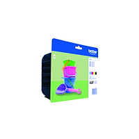 Brother Brother LC-221VALBP bläckpatroner 4 styck Original Standardavkastning Fotosvart, Fotocyan, Fotomagenta