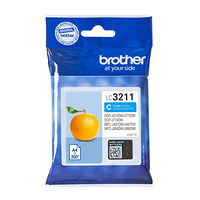 Brother Brother LC3211C bläckpatroner 1 styck Original Cyan