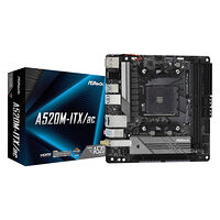 ASRock ASRock A520M-ITX/ac - moderkort - mini ITX - Socket AM4 - AMD A520