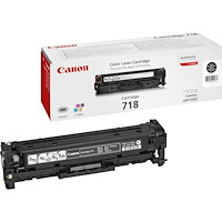 CANON Canon CRG-718 Bk Tonerkassett 1 styck Original Svart