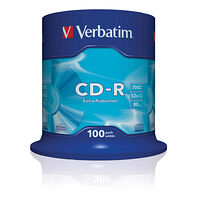 VERBATIM Verbatim - CD-R x 100 - 700 MB - lagringsmedier