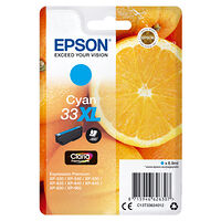 EPSON Epson Oranges Singlepack Cyan 33XL Claria Premium Ink