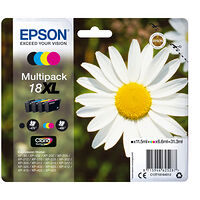 EPSON Epson Daisy Flerpack 4 färger 18XL Claria Home-bläck