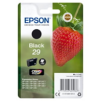 EPSON Epson Strawberry Singlepack Black 29 Claria Home Ink