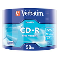 VERBATIM Verbatim CD-R Extra Protection 700 MB 50 styck