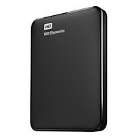Western Digital Western Digital WD Elements Portable externa hårddiskar 4 TB Svart