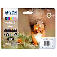 EPSON Epson Squirrel Multipack 6-colours 378 Claria Photo HD Ink