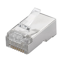 Goobay Goobay 93829 kabelkontakter RJ45 Silver