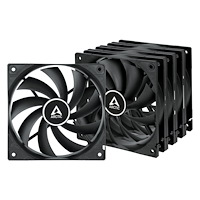 Arctic ARCTIC F12 Datorväska Fan 12 cm Svart 5 styck