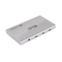 Club 3D Club 3D Thunderbolt 4 Portable 5-in-1 Hub with Smart Power - dockningsstation - Thunderbolt 4