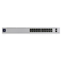 Ubiquiti Networks Ubiquiti UniFi Pro 24-Port PoE hanterad L2/L3 Gigabit Ethernet (10/100/1000) Strömförsörjning via Ethernet (PoE) stöd 1U...