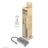 Club 3D Club 3D - USB/DVI-kabel - 24 pin USB-C till DVI-D - 24.5 cm
