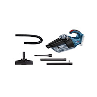 Bosch Group Bosch GAS 18V-1 Professional handdammsugare Svart, Blå, Röd, Translucent Utan påse
