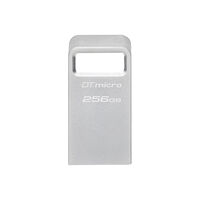 Kingston Technology Kingston Technology DataTraveler Micro USB-sticka 256 GB USB Type-A 3.2 Gen 1 (3.1 Gen 1) Silver