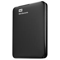 Western Digital Western Digital WD Elements Portable externa hårddiskar 1 TB Svart