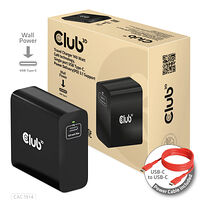 Club 3D Club 3D strömadapter - GaN-teknik - 24 pin USB-C - 140 Watt