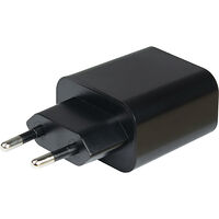 Inter-Tech Elektronik Handels Inter-Tech PD-2120 Smartphone Svart AC Snabb laddning inomhus