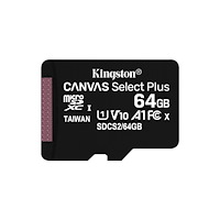 Kingston Technology Kingston Technology Canvas Select Plus 64 GB MicroSDXC UHS-I Klass 10