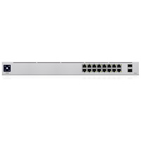 Ubiquiti Networks Ubiquiti UniFi 16-Port PoE hanterad L2/L3 Gigabit Ethernet (10/100/1000) Strömförsörjning via Ethernet (PoE) stöd 1U Sil...