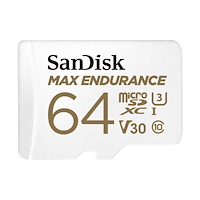 SANDISK SanDisk Max Endurance - flash-minneskort - 64 GB - mikroSDXC UHS-I