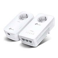 TP-LINK Technologies TP-Link TL-WPA8631P KIT PowerLine-nätverksadapter 300 Mbit/s Nätverksansluten (Ethernet) Wi-Fi Vit 2 styck