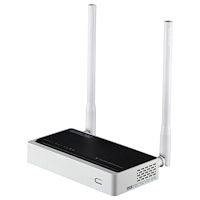 TOTOLINK TOTOLINK N300RT trådlös router Snabb Ethernet Singel-band (2,4 GHz) Svart, Vit