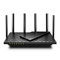 TP-LINK Technologies TP-Link Archer AX72 trådlös router Gigabit Ethernet Dual-band (2,4 GHz / 5 GHz) Svart