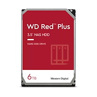 Western Digital Western Digital Red Plus WD60EFPX interna hårddiskar 3.5" 6 TB Serial ATA III