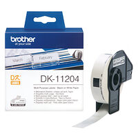 Brother Brother DK-11204 - etiketter för flera ändamål - 400 etikett (er) - 17 x 54 mm