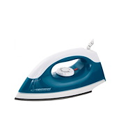 ESPERANZA Esperanza TRAVEL IRON SMOOTHER Torrstrykjärn Strysula non-stick 1200 W Blå, Vit