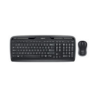 Logitech Logitech Wireless Combo MK330 - sats med tangentbord och mus - QWERTY - Nordisk - svart Inmatningsenhet