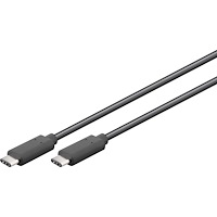 Goobay Goobay 67976 USB-kablar 1 m USB 2.0 USB C Grå